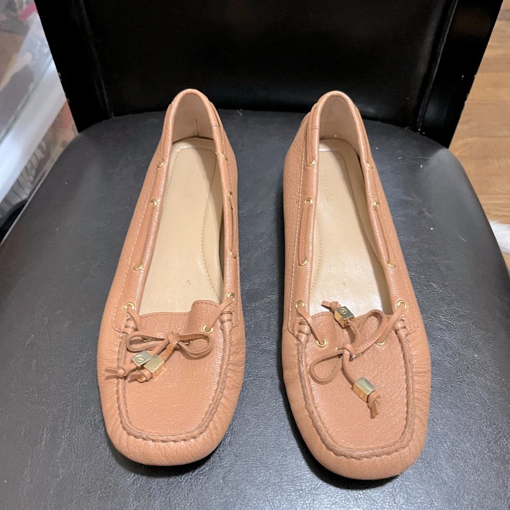 Michael Kors 9M Light Brown Loafers Preowned